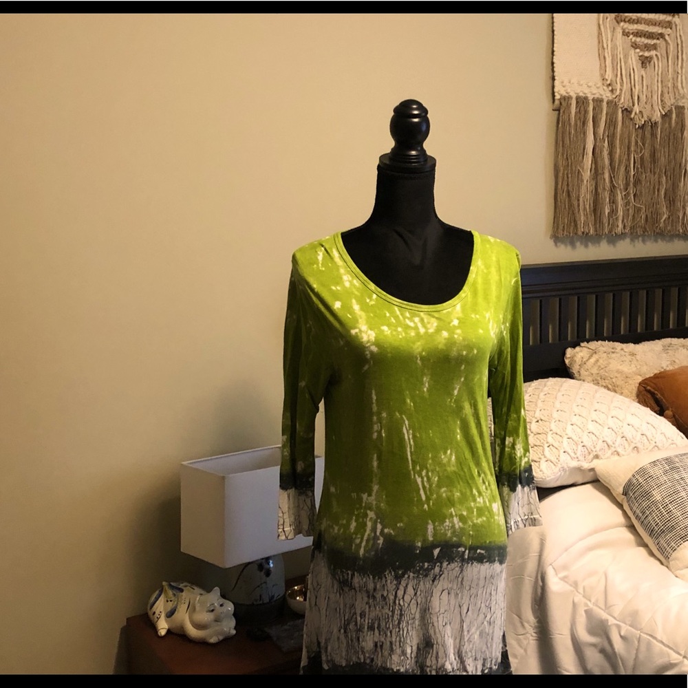 Parsley and sage size medium dress tie-dye